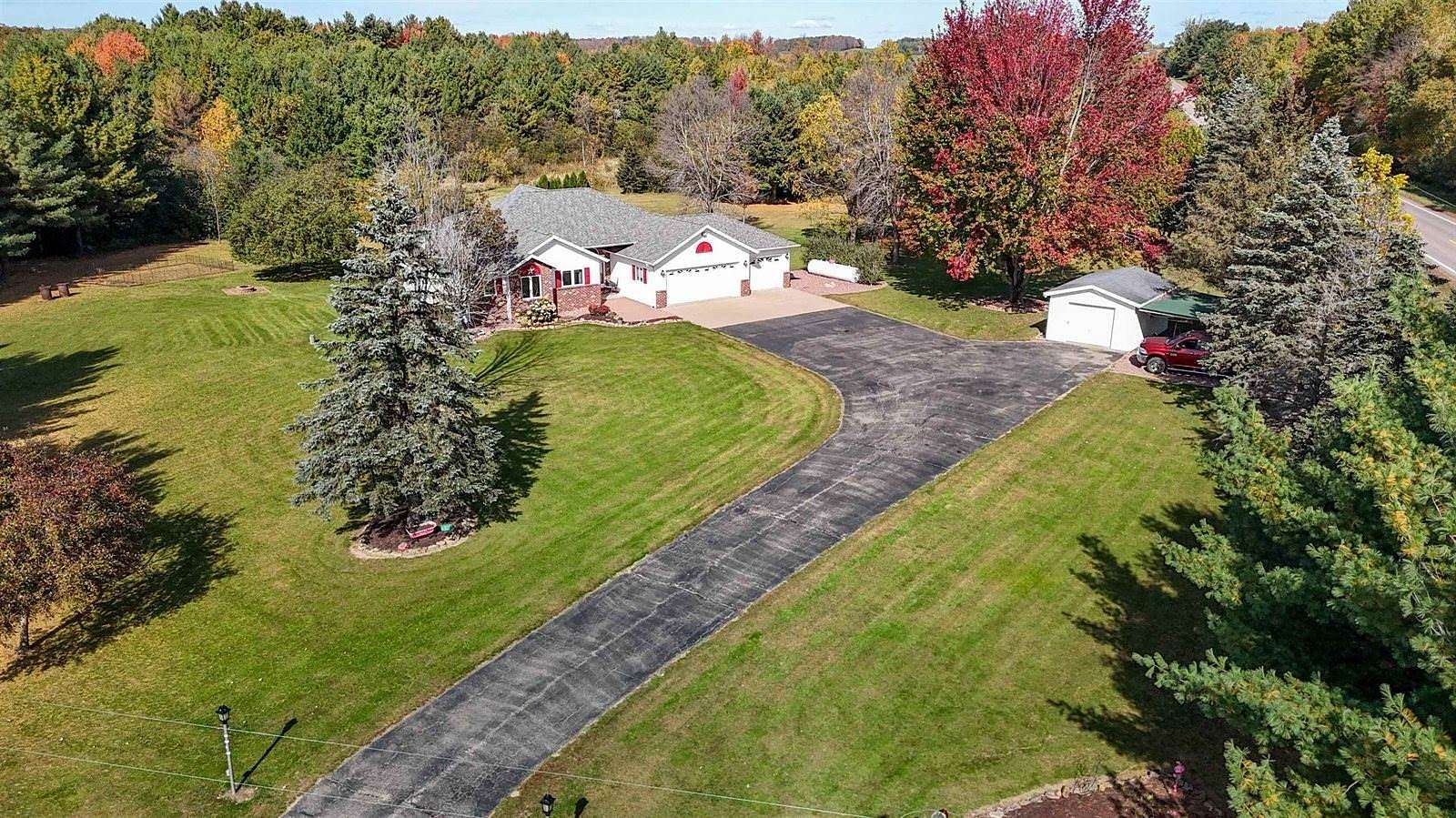 7 Acres of Land with Home for Sale in Chili, Wisconsin