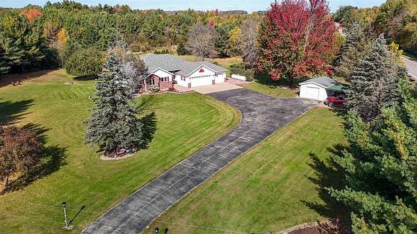 7 Acres of Land with Home for Sale in Chili, Wisconsin