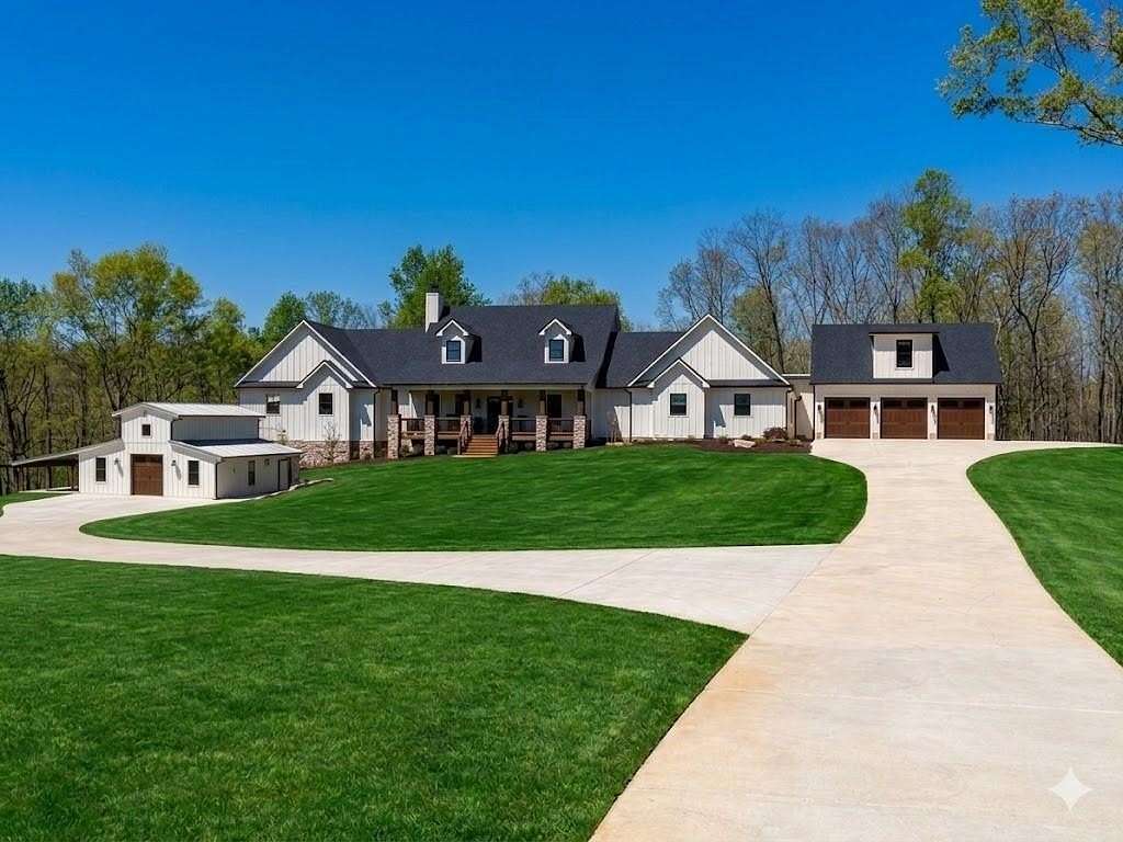 7.35 Acres of Land with Home for Sale in Canton, Georgia