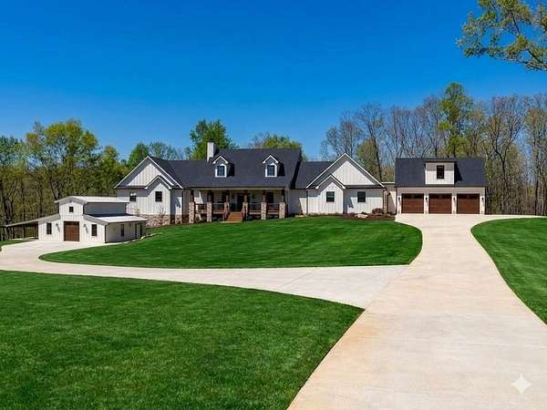 7.35 Acres of Land with Home for Sale in Canton, Georgia