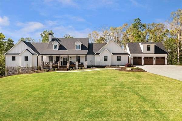7.35 Acres of Land with Home for Sale in Canton, Georgia