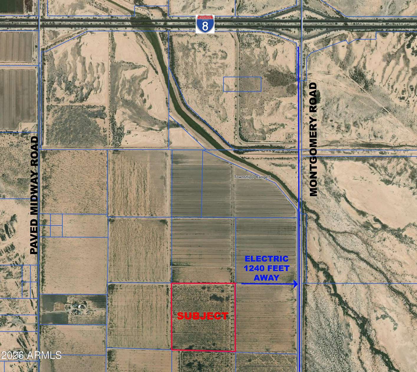 39.5 Acres of Land for Sale in Casa Grande, Arizona