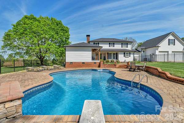 2.42 Acres of Land with Home for Sale in Harrisburg, North Carolina