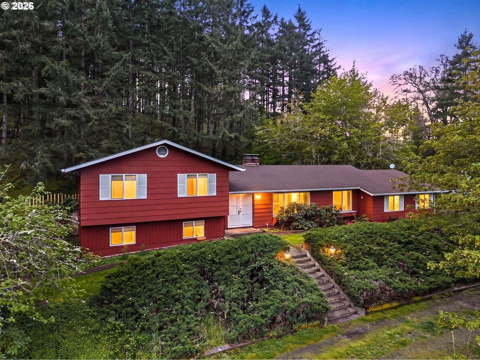 3.57 Acres of Land with Home for Sale in Eugene, Oregon