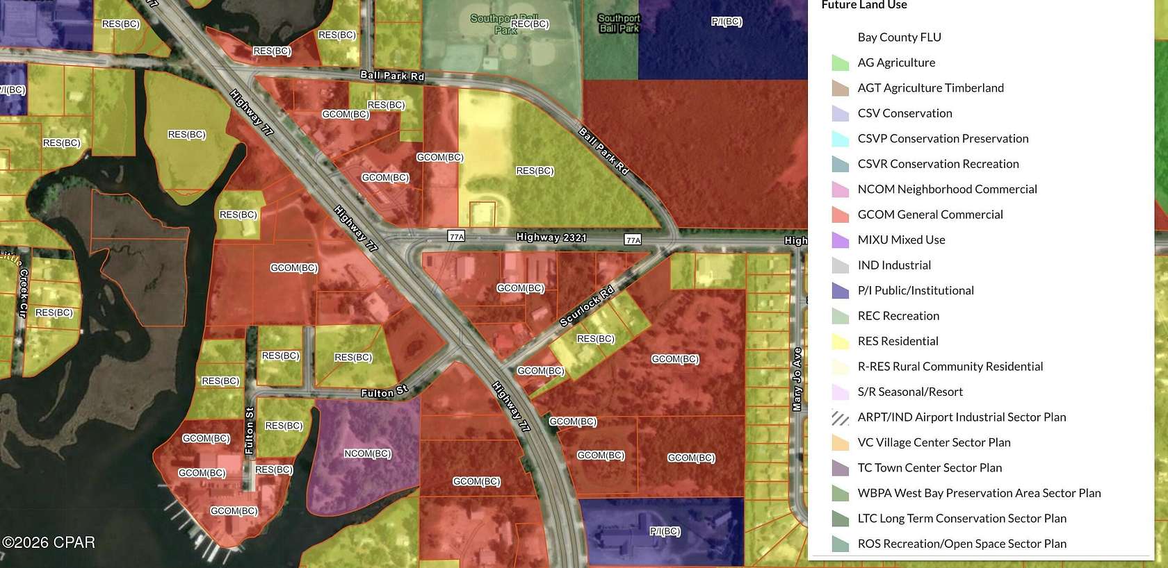 0.84 Acres of Commercial Land for Sale in Southport, Florida
