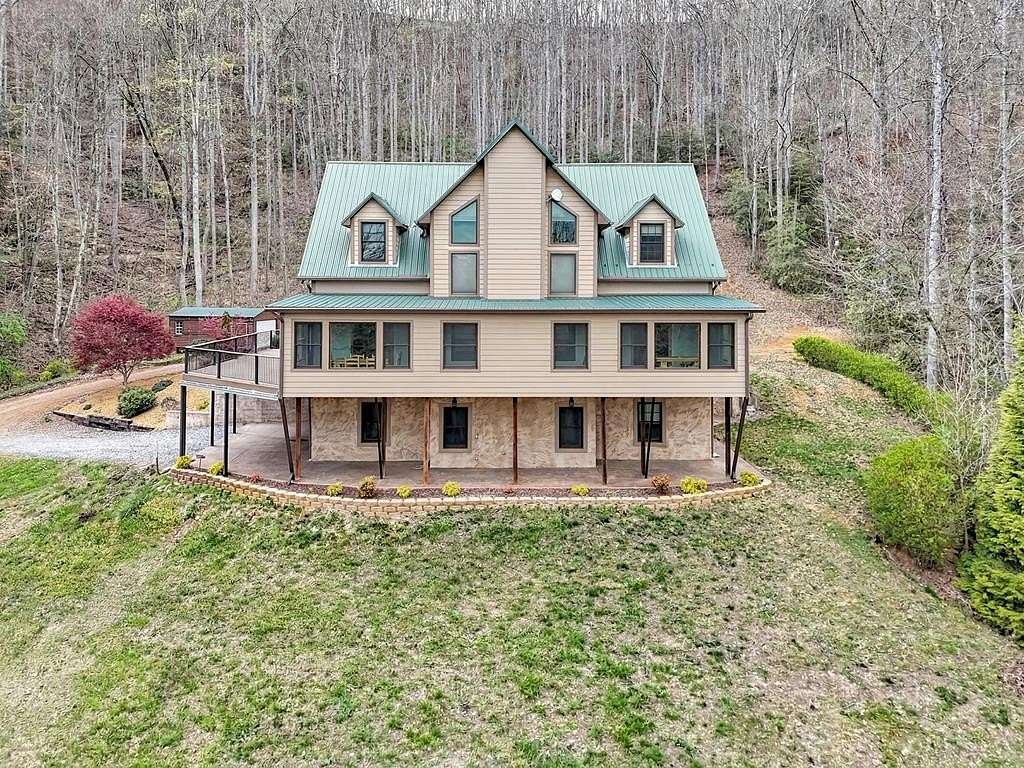 3.66 Acres of Land with Home for Sale in Sylva, North Carolina