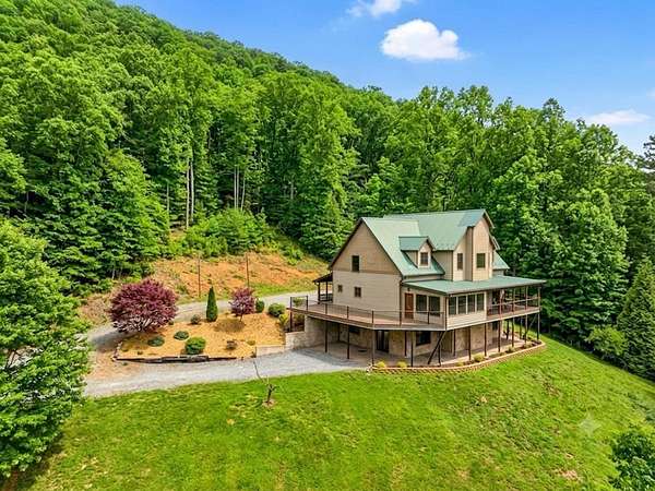 3.66 Acres of Land with Home for Sale in Sylva, North Carolina