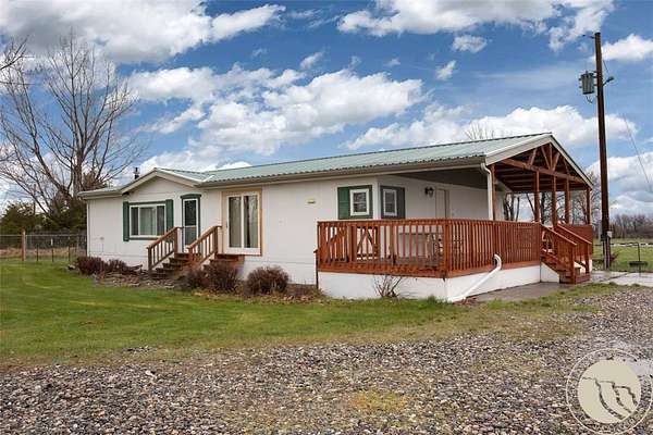 2.5 Acres of Land with Home for Sale in Fort Smith, Montana