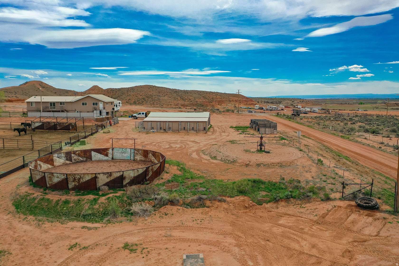 6 Acres of Land with Home for Sale in Lapoint, Utah
