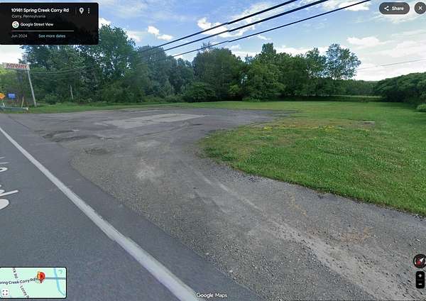 1.5 Acres of Commercial Land for Sale in Corry, Pennsylvania