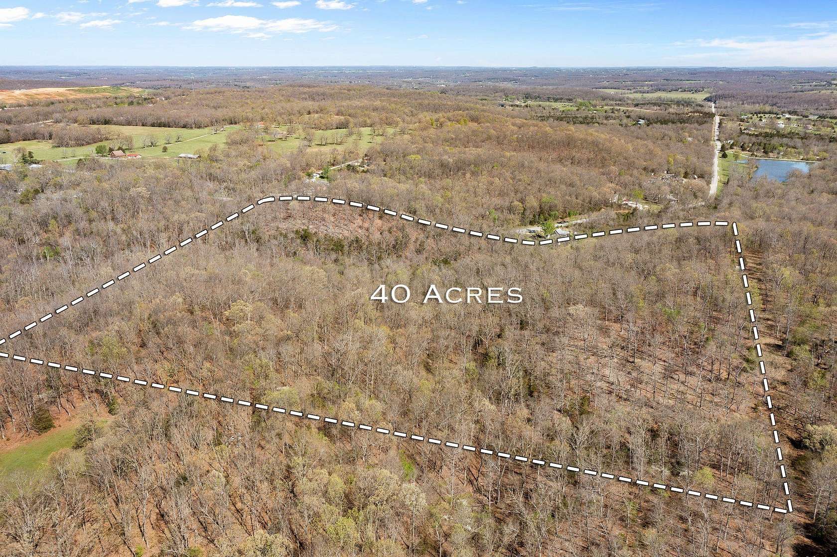 40 Acres of Recreational & Residential Land for Sale in Brighton, Missouri