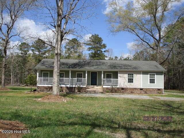 2.5 Acres of Land with Home for Sale in Eure, North Carolina