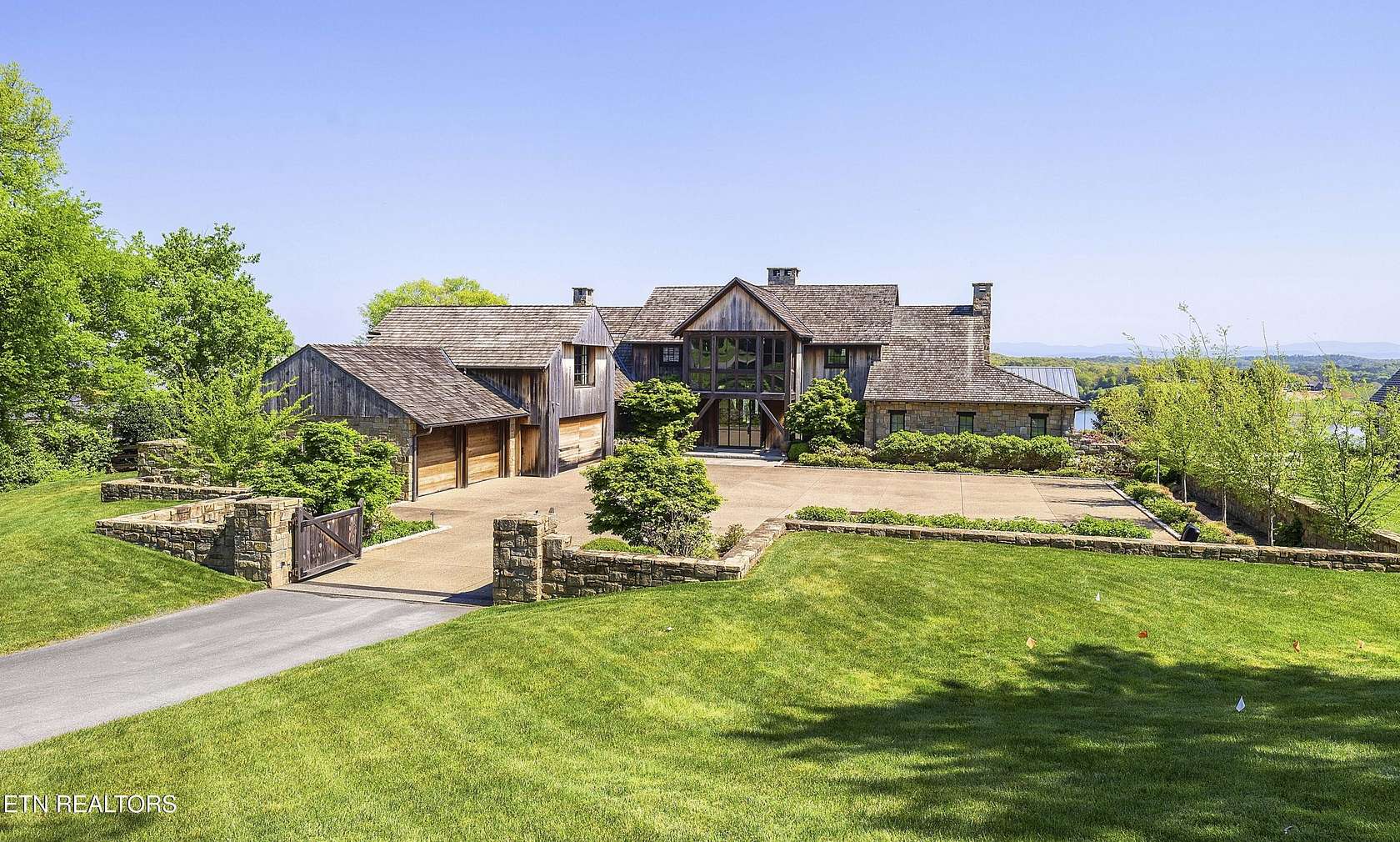 8.26 Acres of Land with Home for Sale in Knoxville, Tennessee