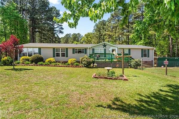 2.69 Acres of Land with Home for Sale in Carthage, North Carolina