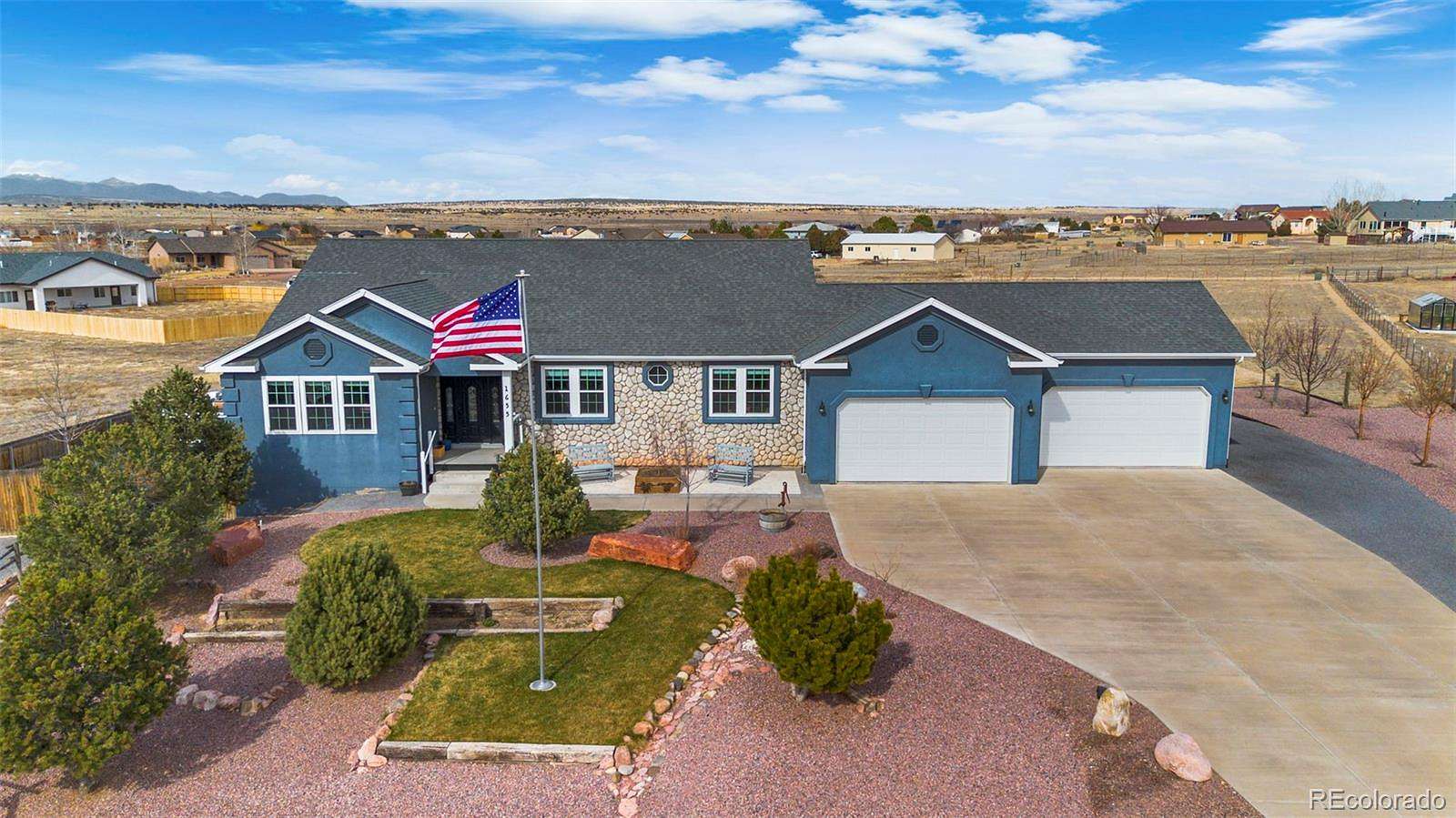 1.59 Acres of Land with Home for Sale in Pueblo West, Colorado