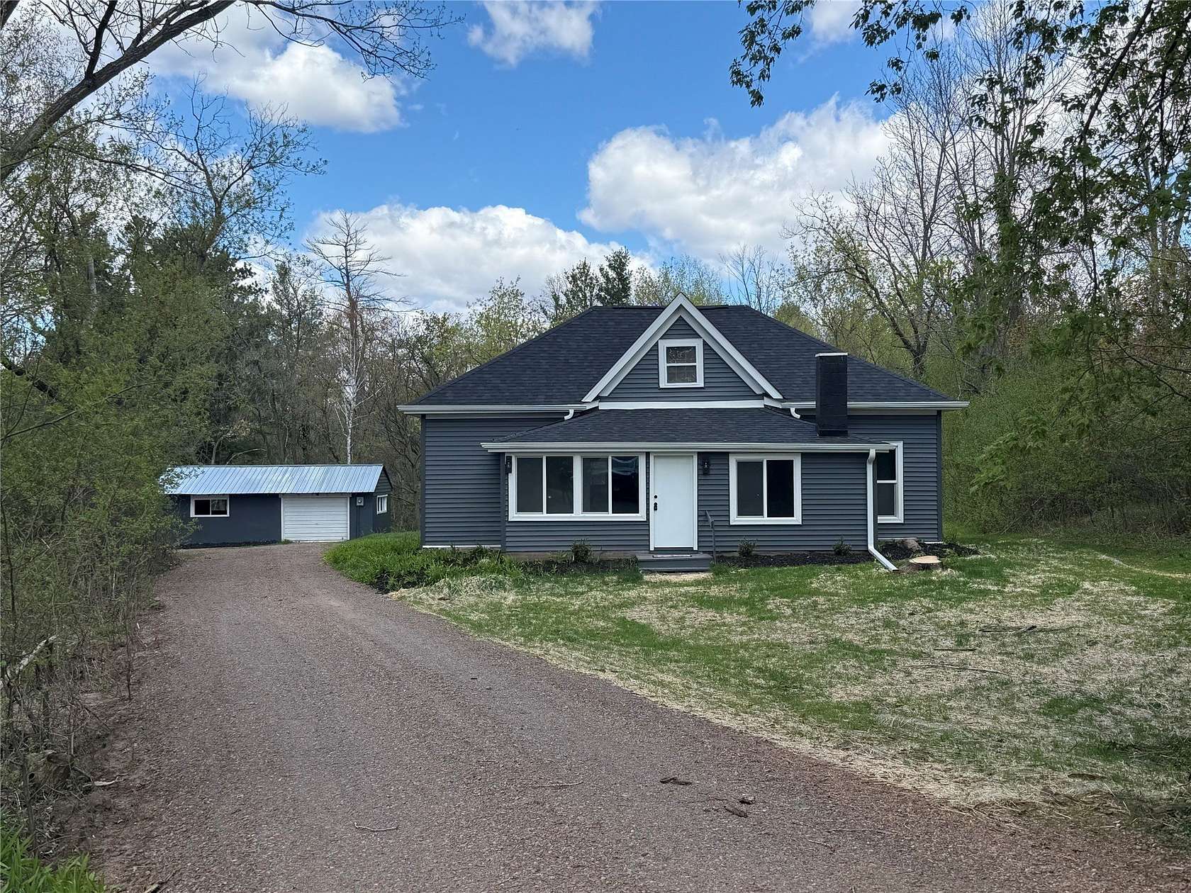 3 Acres of Land with Home for Sale in Shell Lake, Wisconsin