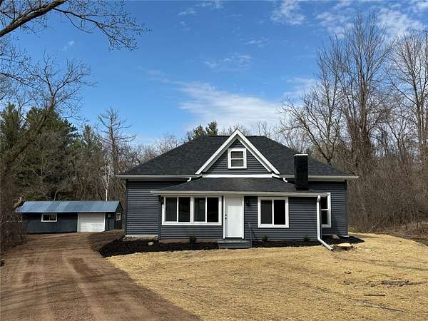 3 Acres of Land with Home for Sale in Shell Lake, Wisconsin