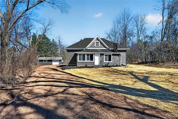 3 Acres of Land with Home for Sale in Shell Lake, Wisconsin