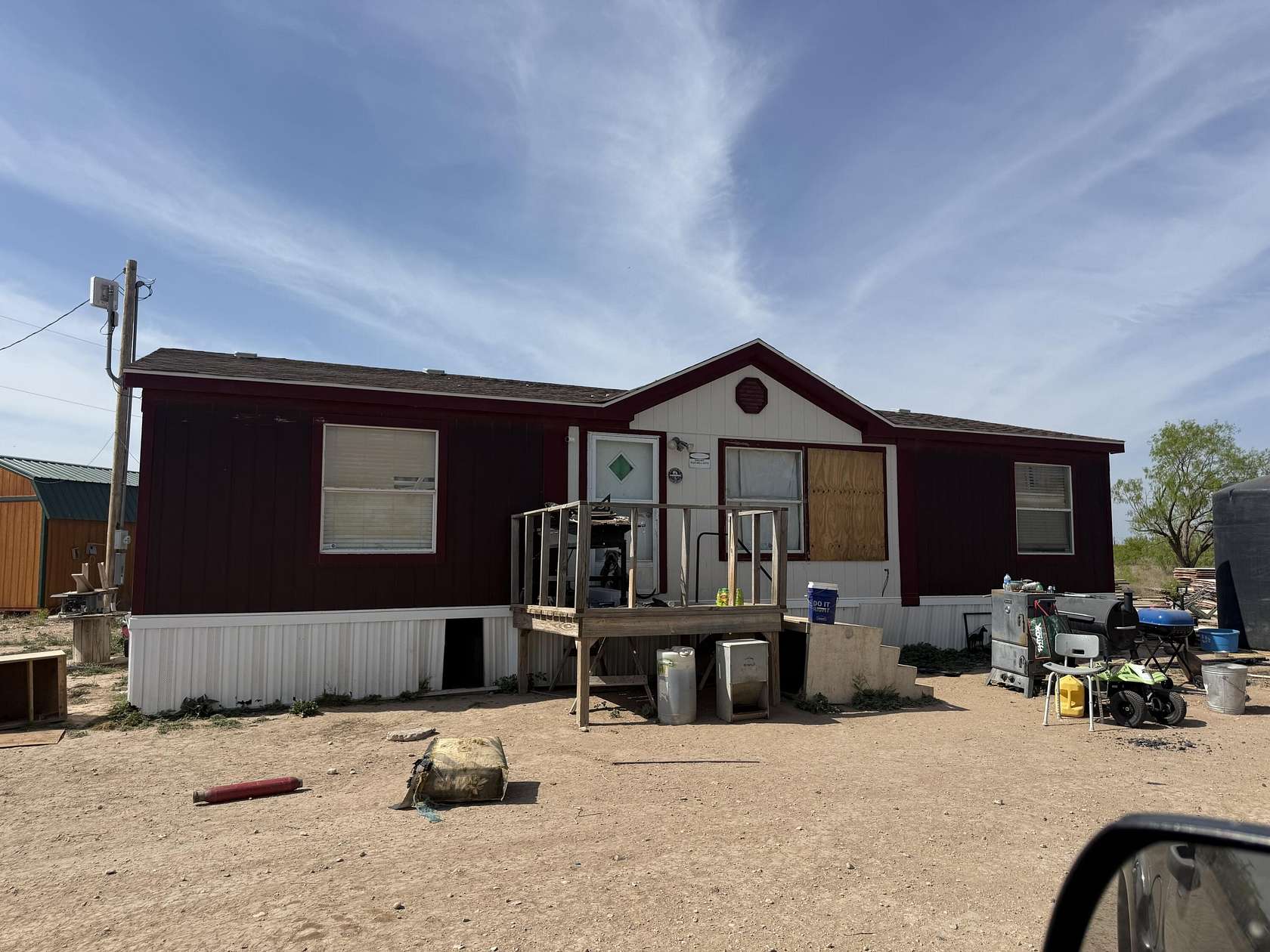 4.63 Acres of Land with Home for Sale in San Angelo, Texas