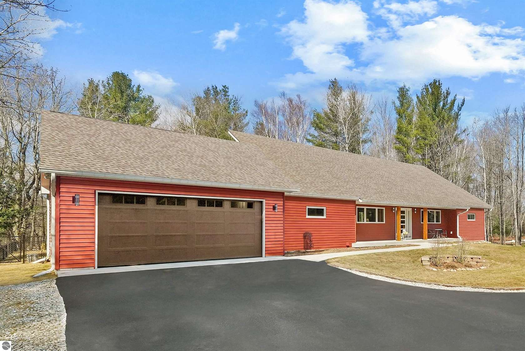 40 Acres of Recreational Land with Home for Sale in Kingsley, Michigan