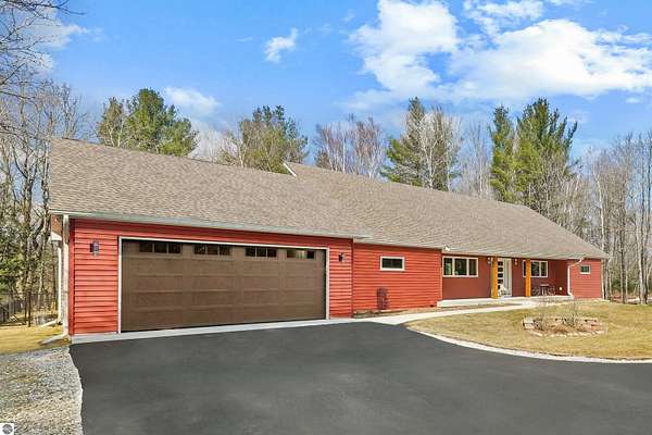 40 Acres of Recreational Land with Home for Sale in Kingsley, Michigan