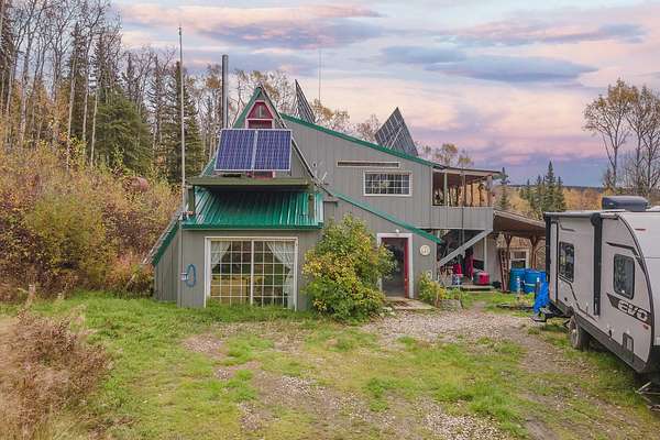 9 Acres of Land with Home for Sale in Fairbanks, Alaska