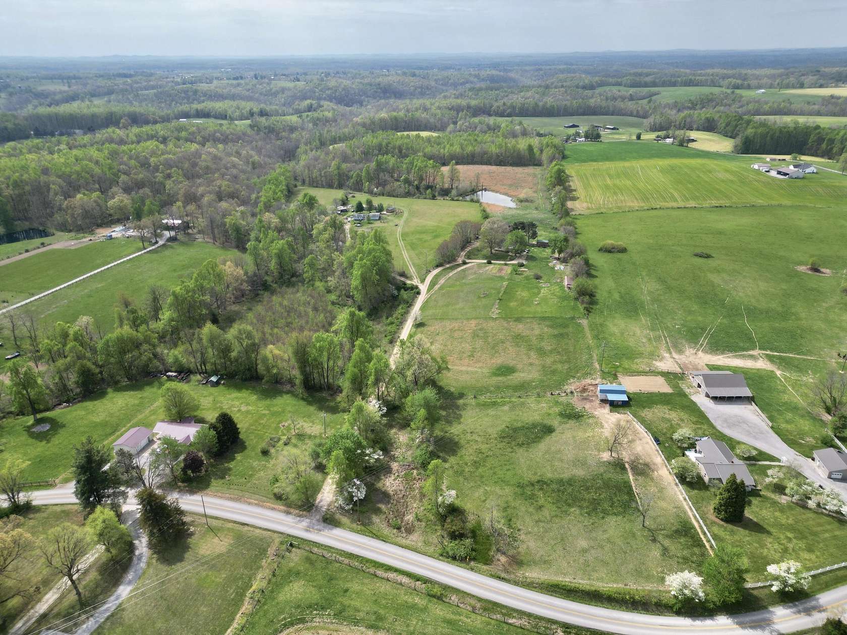 29 Acres of Land with Home for Sale in Crab Orchard, Kentucky