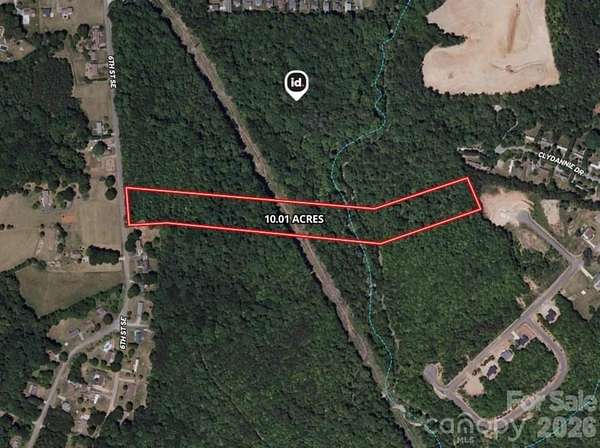 10 Acres of Recreational Land for Sale in Hickory, North Carolina
