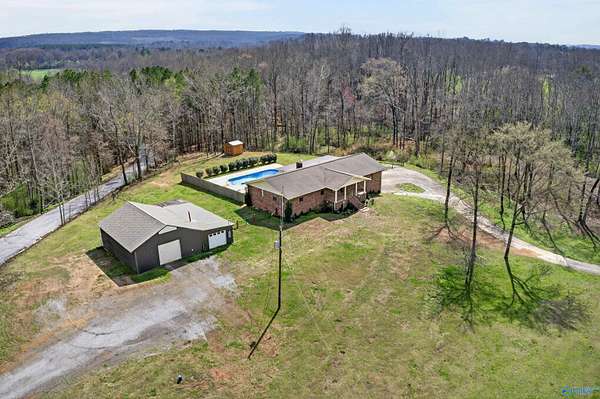 8.15 Acres of Land with Home for Sale in Altoona, Alabama