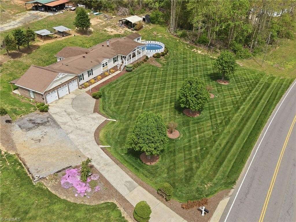 3 Acres of Land with Home for Sale in Boomer, North Carolina