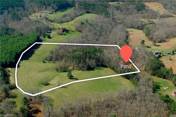 12.9 Acres of Recreational & Residential Land for Sale in Westfield, North Carolina
