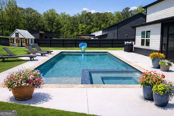 1.5 Acres of Land with Home for Sale in Lawrenceville, Georgia