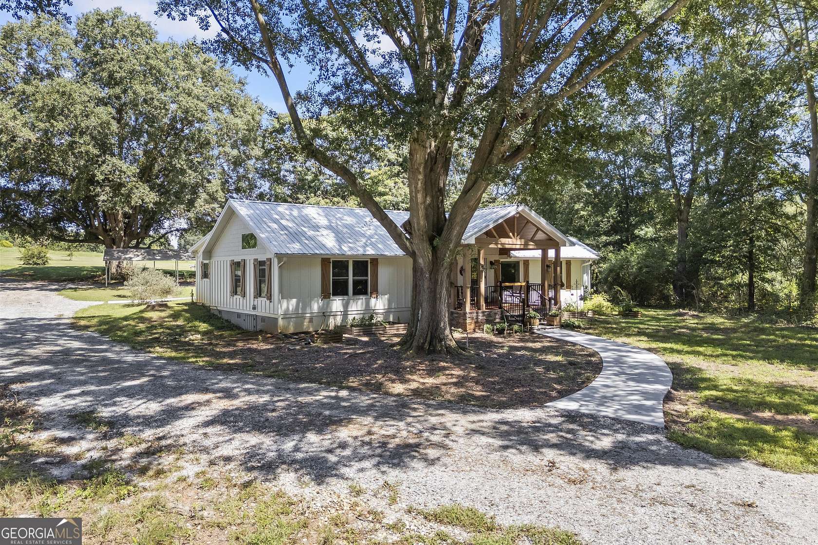 7 Acres of Land with Home for Sale in Royston, Georgia