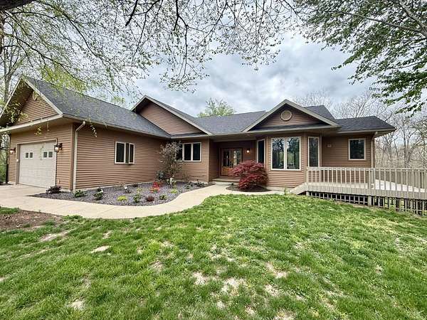 18.8 Acres of Land with Home for Sale in Robinson, Illinois