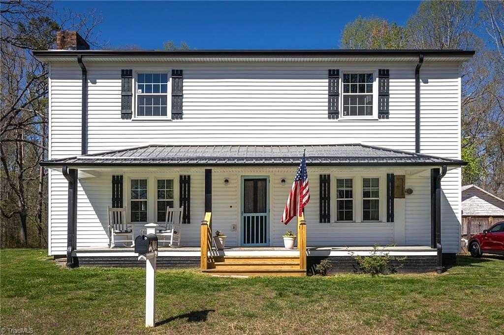 3.5 Acres of Land with Home for Sale in East Bend, North Carolina