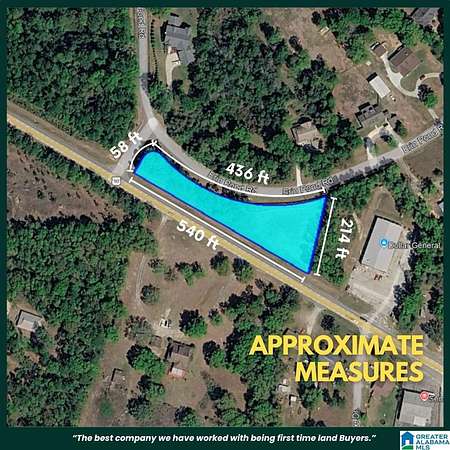 1.15 Acres of Residential Land for Sale in Seminole, Alabama