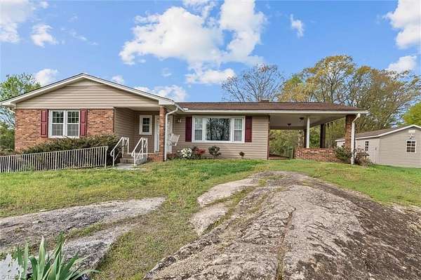 1.66 Acres of Land with Home for Sale in Mount Airy, North Carolina