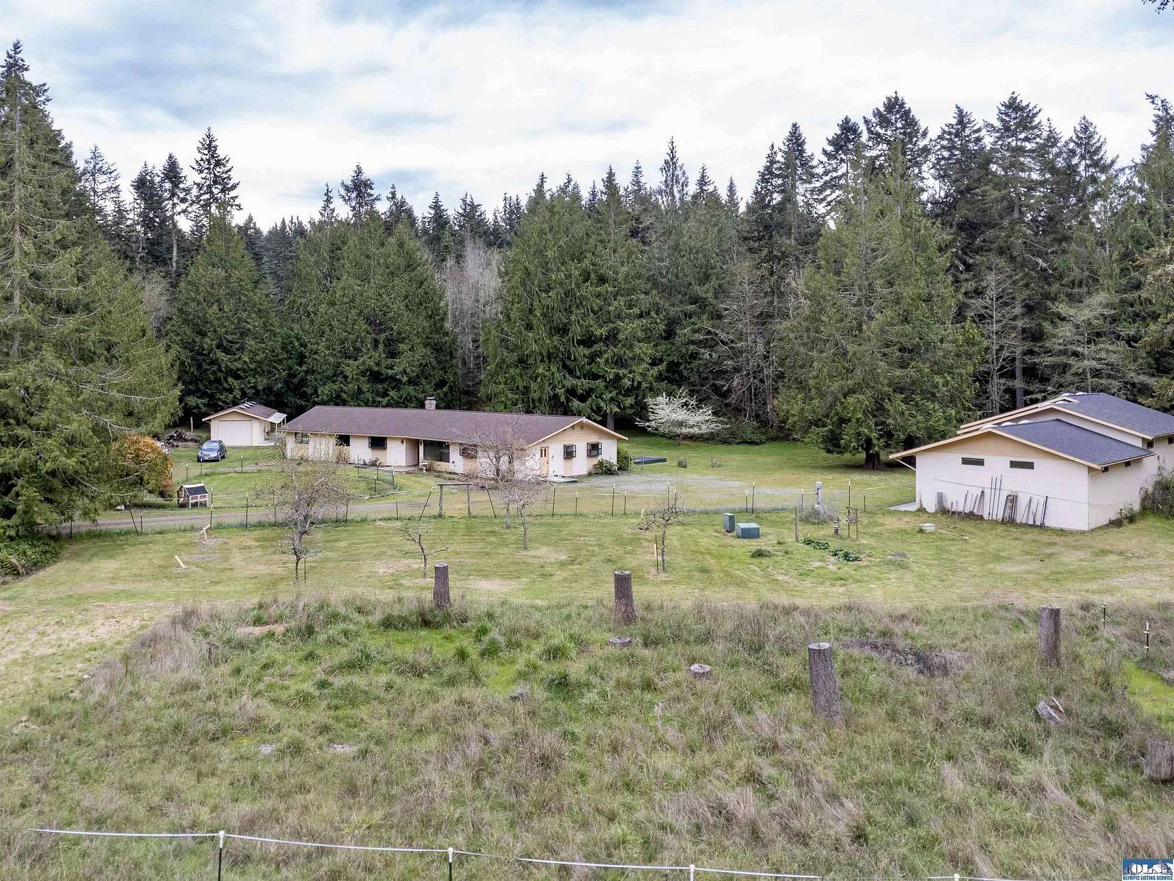 5 Acres of Land with Home for Sale in Port Angeles, Washington