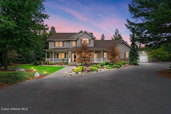 4.35 Acres of Land with Home for Sale in Rathdrum, Idaho