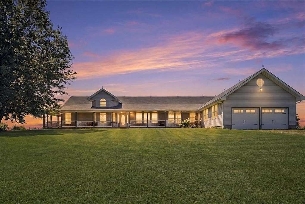 222 Acres of Land with Home for Sale in Easton, Kansas