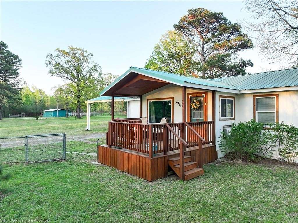 3.16 Acres of Land with Home for Sale in Hodgen, Oklahoma