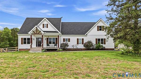 6 Acres of Land with Home for Sale in Amelia Court House, Virginia