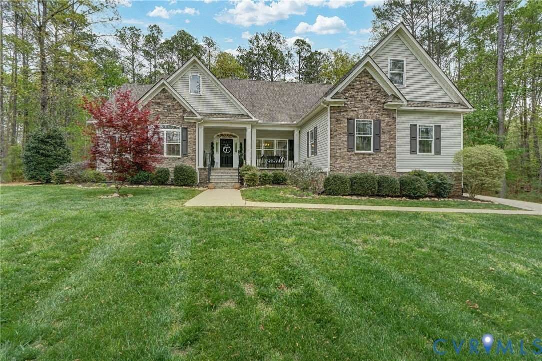 6.44 Acres of Land with Home for Sale in Montpelier, Virginia