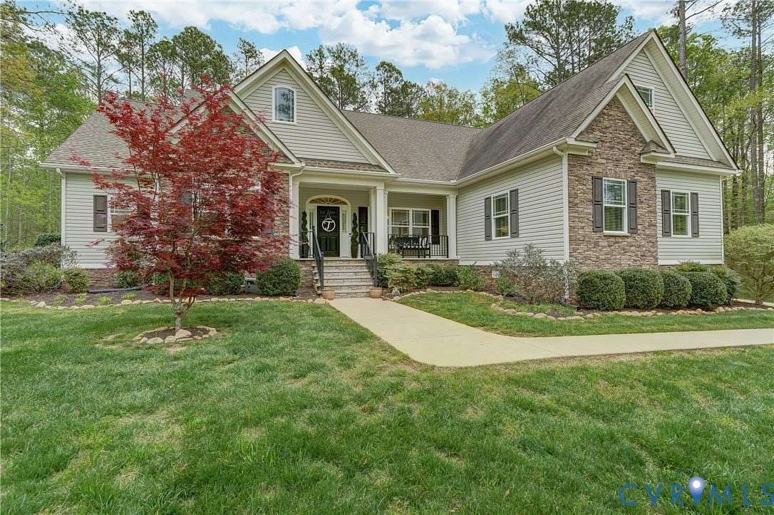 6.44 Acres of Land with Home for Sale in Montpelier, Virginia