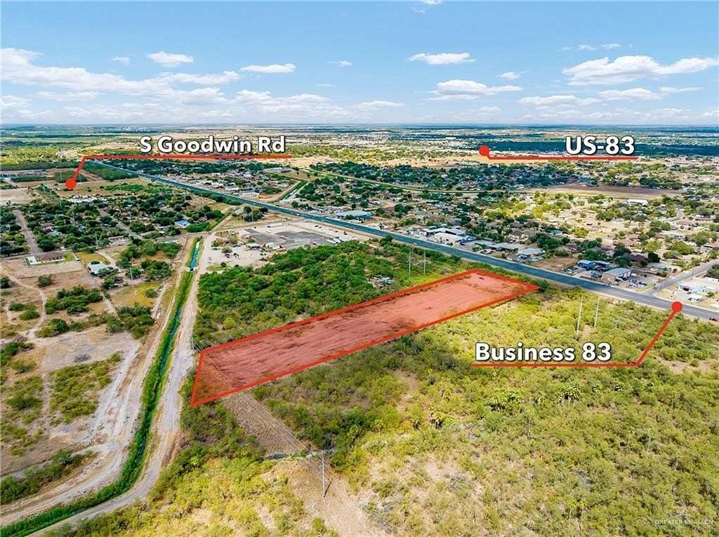 4.8 Acres of Mixed-Use Land for Sale in Palmview, Texas