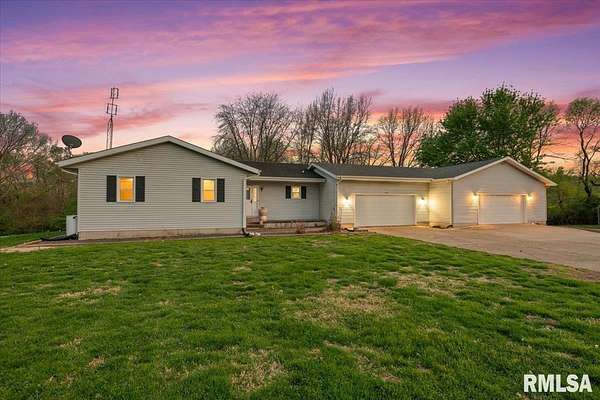 5.74 Acres of Land with Home for Sale in Springfield, Illinois