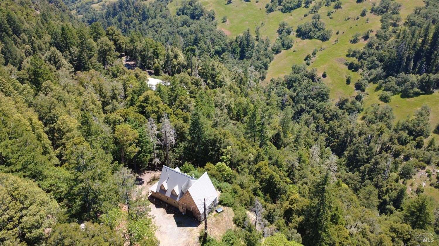 80 Acres of Agricultural Land with Home for Sale in Laytonville, California