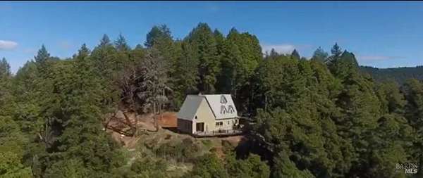 80 Acres of Agricultural Land with Home for Sale in Laytonville, California