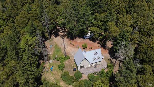 80 Acres of Agricultural Land with Home for Sale in Laytonville, California