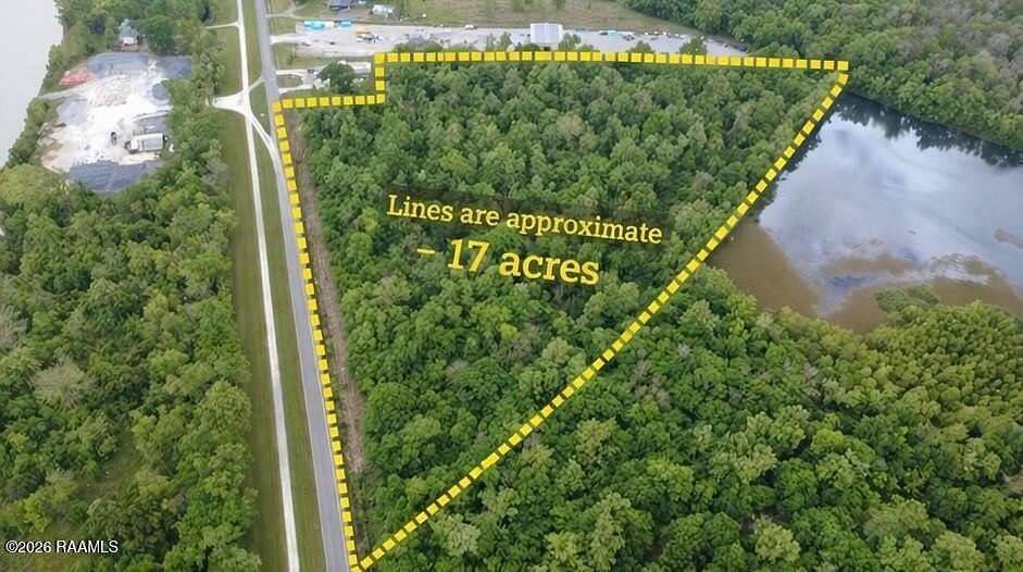 17 Acres of Land for Sale in Breaux Bridge, Louisiana
